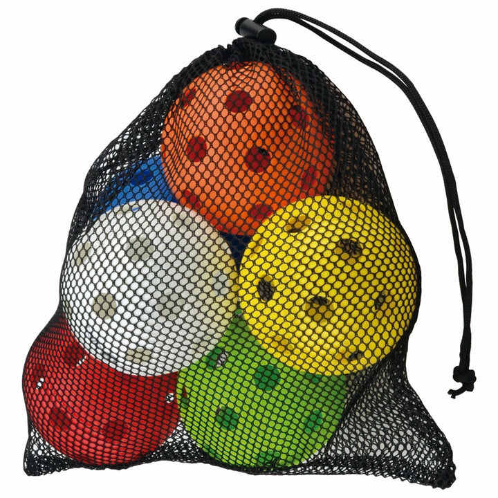 1 Bolsa con 6 pelotas de Beisbol de Plástico